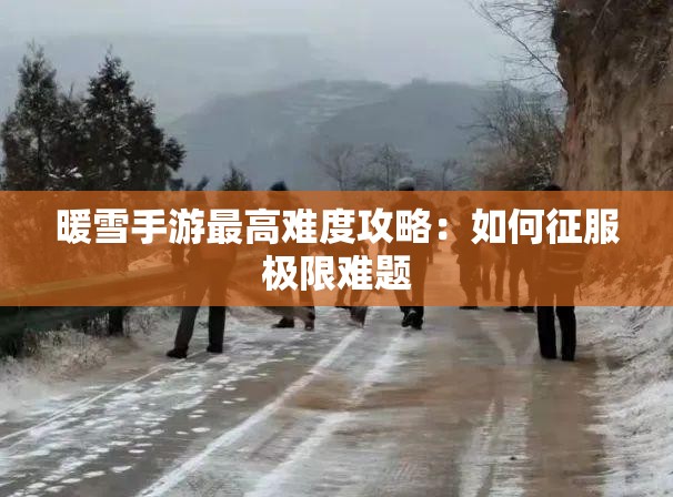 暖雪手游最高难度攻略：如何征服极限难题